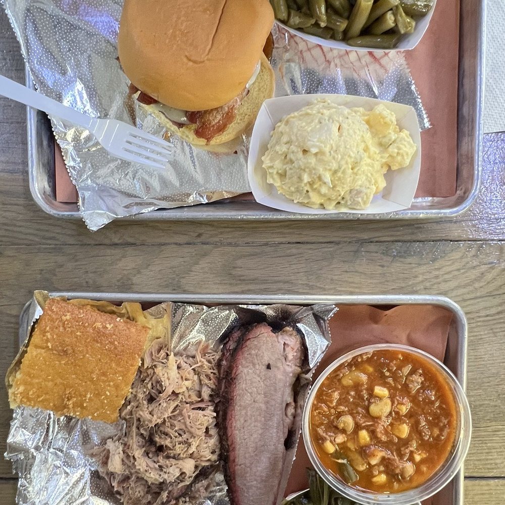 The Redneck BBQ Lab - Brisket , Pulled Pork , Brunswick Stew , Collards , Cornbread Skinny Redneck , Green Beans with Country Ham , Potato Salad - Barbeque Near Me - Benson, North Carolina The Redneck BBQ Lab - Brisket , Pulled Pork , Brunswick Stew , Collards , Cornbread Skinny Redneck , Green Beans with Country Ham , Potato Salad - Barbeque Near Me - Benson, North Carolina