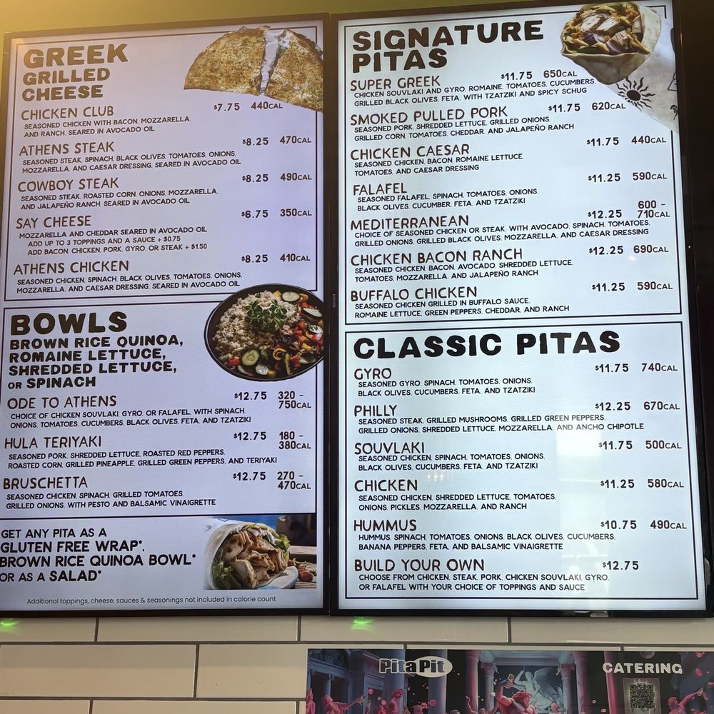 Pita Pit - Menu Aug 2025 - Fast Food Near Me - Kent, Washington Pita Pit - Menu Aug 2025 - Fast Food Near Me - Kent, Washington