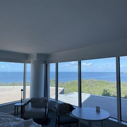Scenic view from bedroom of suite.
