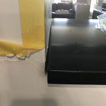 Granite & Marble Express - Bar cut too short on one side and not cut at slant as they assure is customary rather than cutting perfect rectangles. - Countertop Installation Near Me - Chantilly, Virginia