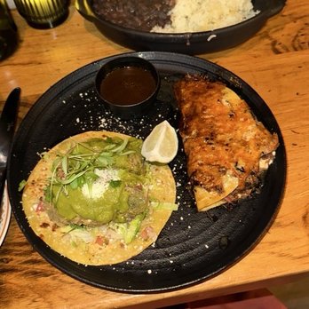 Casa Verde Latin Kitchen - Fried avocado and birria tacos - Latin American Near Me - Scituate, Massachusetts