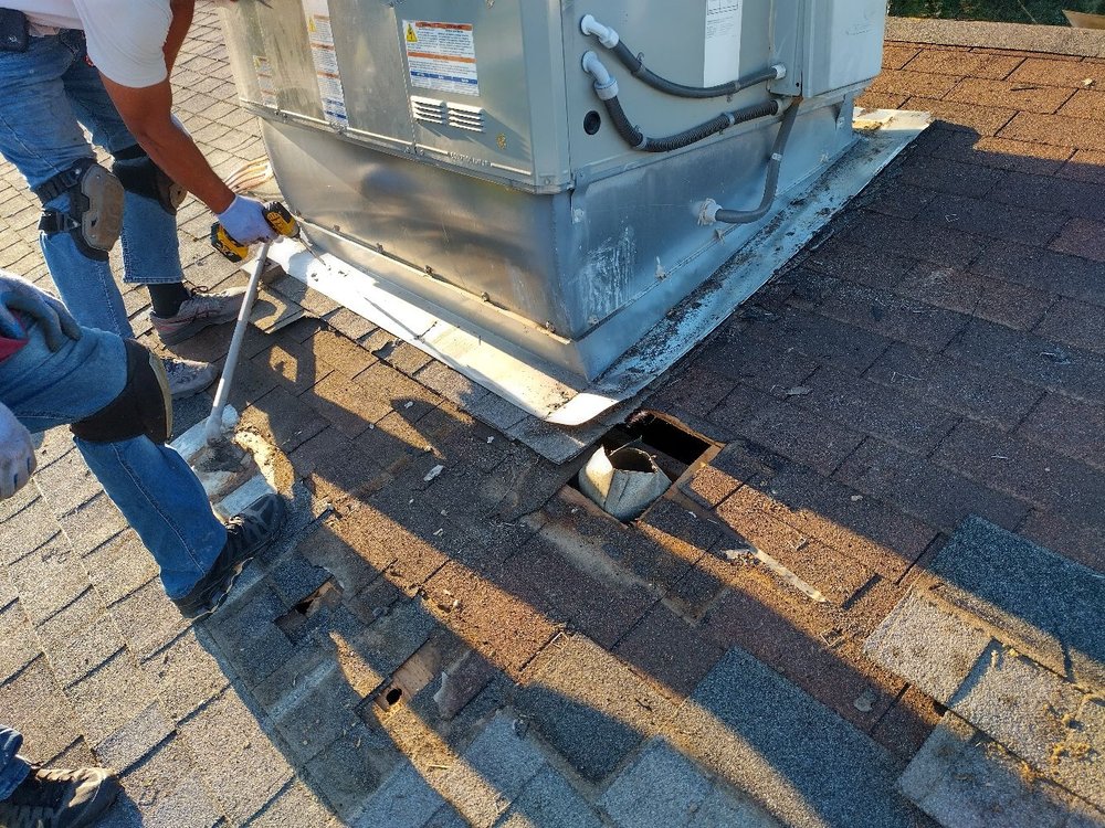 Slide of Mike the Roof Guy