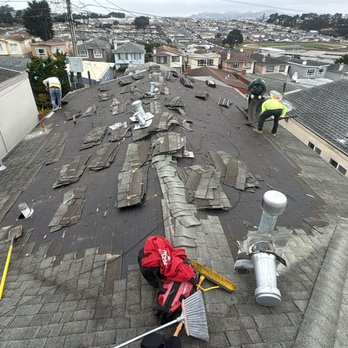 Apollo Roofing Company - Teardown Day 1 - Roofing Near Me - San Francisco, California