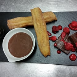 The Press Room Wine Bar - Chocolate con Churros