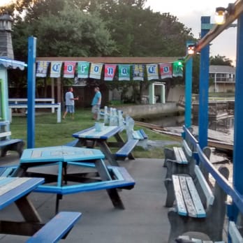 Fisherman's Shack - a view of a dock with benches and tables - Bars Near Me - Hudson, Florida Fisherman's Shack - a view of a dock with benches and tables - Bars Near Me - Hudson, Florida