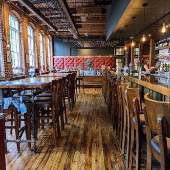Tandem - Inside. Dining room and bar. - New American Near Me - Carrboro, North Carolina