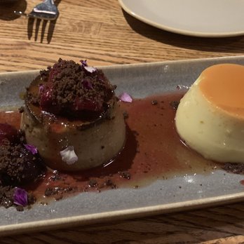 Frontera Grill - Duo of flan. Perfection. - Mexican Near Me - Chicago, Illinois Frontera Grill - Duo of flan. Perfection. - Mexican Near Me - Chicago, Illinois