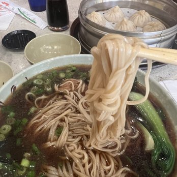 Shanghai Dumpling House - noodles with pork intestine (it's very good!) - Shanghainese Near Me - San Gabriel, California Shanghai Dumpling House - noodles with pork intestine (it's very good!) - Shanghainese Near Me - San Gabriel, California