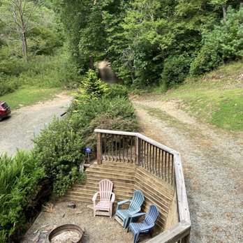 Toccoa House Properties - Fire pit area - Vacation Rentals Near Me - Blue Ridge, Georgia