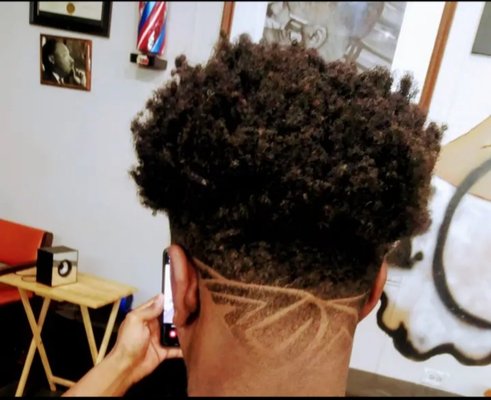 All styles of hair cuts and designs - We specialized in all styles of hair cuts and designs, while waiting enjoy our free high quality
massage chairs, we also have a tattoo parlor inside and live recording studio you will not be
disappointed so don't hesitate to stop by or contact me today! (757) 537-9803