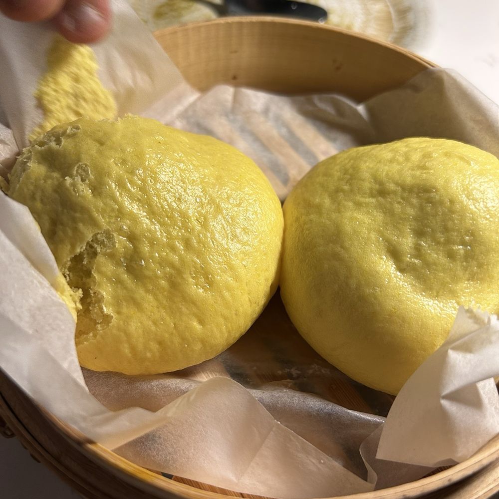 Jashn - Bao Vada. Outer layer was stuck to the paper , no taste except the chutneys added the flavor. - Indian Near Me - Santa Clara, California