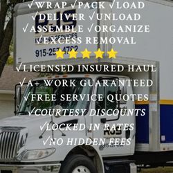 RJS Moving Services - Homepage of website.