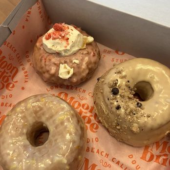 Moonbridge Doughnut Studio - Strawberry guava, Vietnamese coffee, Salted citrus - Donuts Near Me - Long Beach, California Moonbridge Doughnut Studio - Strawberry guava, Vietnamese coffee, Salted citrus - Donuts Near Me - Long Beach, California