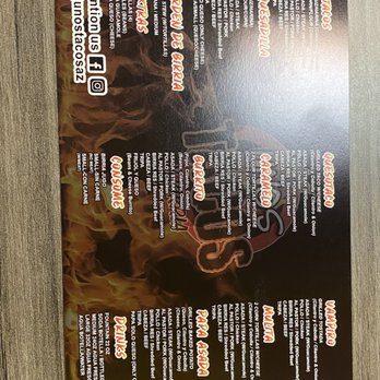 Unos Tacos Y Birria - Menu - Tacos Near Me - Phoenix, Arizona Unos Tacos Y Birria - Menu - Tacos Near Me - Phoenix, Arizona