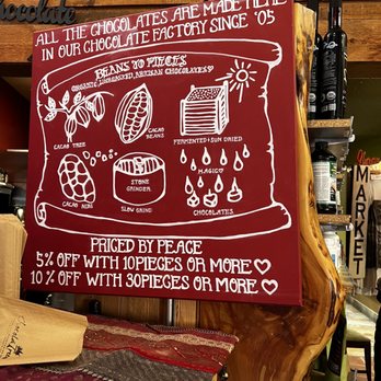ChocolaTree - "All the chocolates are made here in our chocolate factory since '05" - Vegetarian Near Me - Sedona, Arizona ChocolaTree - "All the chocolates are made here in our chocolate factory since '05" - Vegetarian Near Me - Sedona, Arizona