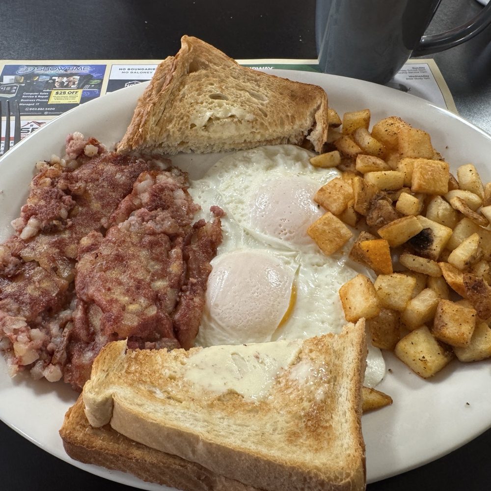 Cookies Diner - Hash & Eggs (over easy) - Breakfast & Brunch Near Me - Hudson, New Hampshire Cookies Diner - Hash & Eggs (over easy) - Breakfast & Brunch Near Me - Hudson, New Hampshire