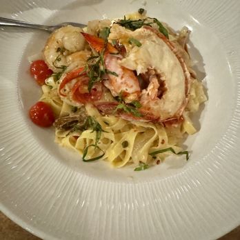 The Beach House - Lobster & Shrimp Fettuccine - Asian Fusion Near Me - Koloa, Hawaii The Beach House - Lobster & Shrimp Fettuccine - Asian Fusion Near Me - Koloa, Hawaii
