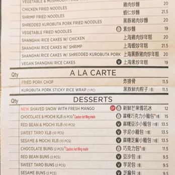 Din Tai Fung 鼎泰豐 - Menu as of June 1,2026 - Dim Sum Near Me - Vancouver, British Columbia Din Tai Fung 鼎泰豐 - Menu as of June 1,2026 - Dim Sum Near Me - Vancouver, British Columbia