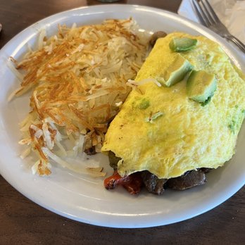 Denny's - Philly omelette with avocado - American Near Me - Vernal, Utah