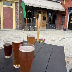Scotch Hill Brewing - Scotch Hill from outside picnic tables.