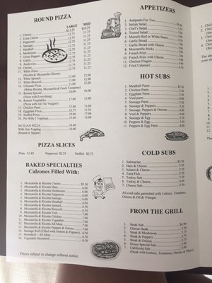 Menu photo 3 Roman Pizza Chester, NJ Menu photo 3 Roman Pizza Chester, NJ