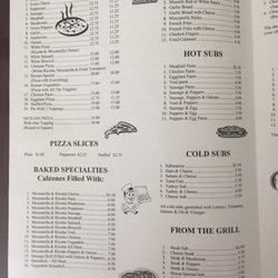 Roman Pizza - Menu 1/3
