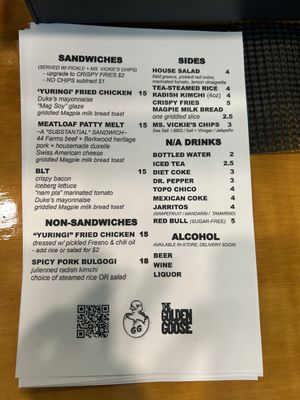 Menu photo 5 The Golden Goose San Antonio, TX Menu photo 5 The Golden Goose San Antonio, TX