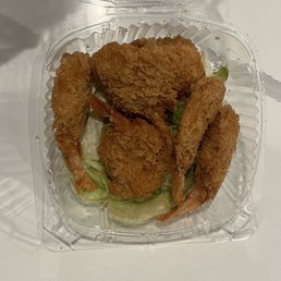 Butterfly shrimp - I guess. Butterfly shrimp - I guess.