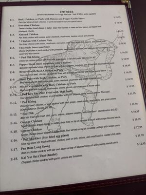 Menu photo 2 Thai Garden Oklahoma City, OK