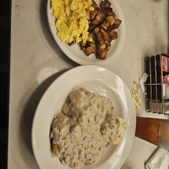 Metro Diner - Sausage bisquits with gravy meal - Diners Near Me - Aiken, South Carolina