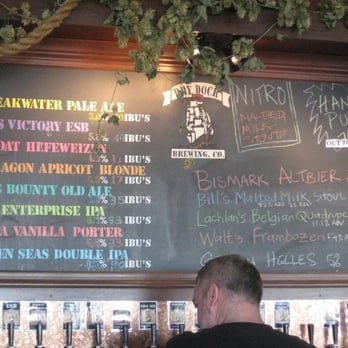 Dry Dock Brewing - Chalkboard - Breweries Near Me - Aurora, Colorado