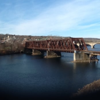 Derby Greenway - Isaac Hull bridge, named after the commander - Parks Near Me - Derby, Connecticut Derby Greenway - Isaac Hull bridge, named after the commander - Parks Near Me - Derby, Connecticut