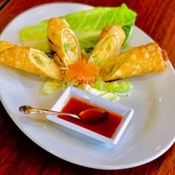 The Coconut River Park - Cream cheese avocado egg rolls