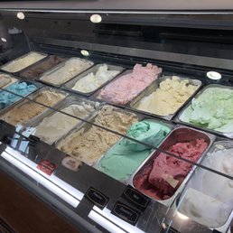 Ice cream flavor selections
