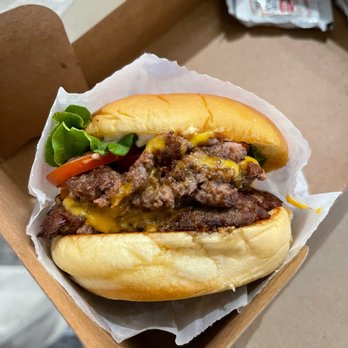 Shake Shack - Double ShackBurger - Burgers Near Me - San Francisco, California