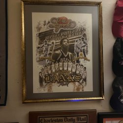 Thousands O'prints - "Gene Banks" Legend high school poster that sold throughout Pennsylvania and nationwide.