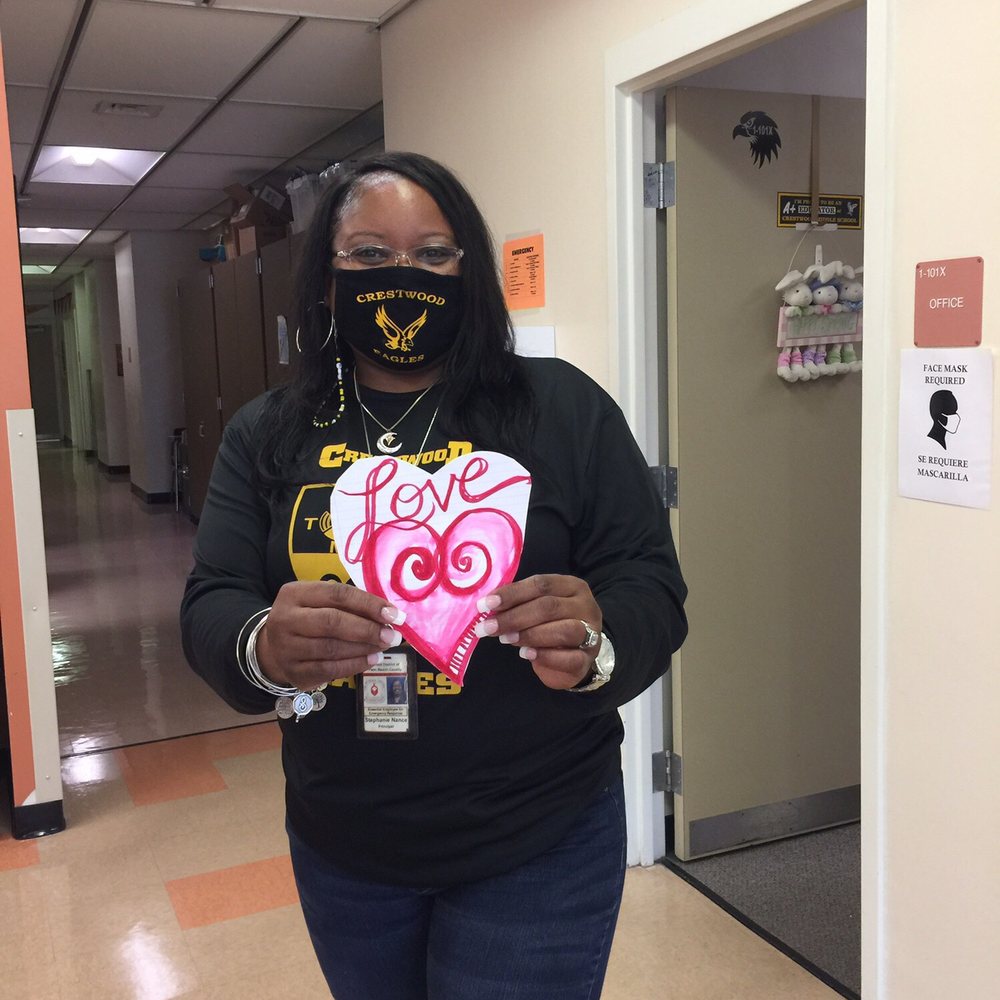 Crestwood Middle - Our loving principal Dr Nance during National Social and Emotional Learning Day! - Middle Schools & High Schools Near Me - Royal Palm Beach, Florida Crestwood Middle - Our loving principal Dr Nance during National Social and Emotional Learning Day! - Middle Schools & High Schools Near Me - Royal Palm Beach, Florida