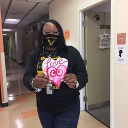 Our loving principal Dr Nance during National Social and Emotional Learning Day!