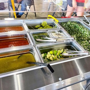 Tacos Calafia - North Phoenix - Salsa bar - Tacos Near Me - Phoenix, Arizona