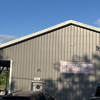 Papa D's Man Cave - cars parked in front of a building - Bars Near Me - Jefferson City, Missouri