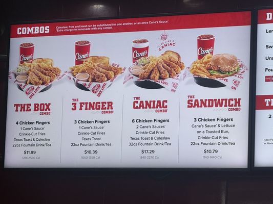 Menu photo 2 Raising Cane's Chicken Fingers Henderson, NV Menu photo 2 Raising Cane's Chicken Fingers Henderson, NV