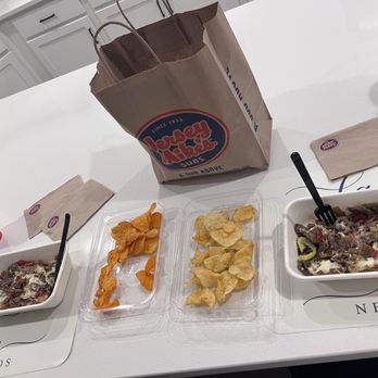 Jersey Mike's Subs - Our phenomenal Giant Philly cheese steaks in a bowl! - Fast Food Near Me - Hoover, Alabama Jersey Mike's Subs - Our phenomenal Giant Philly cheese steaks in a bowl! - Fast Food Near Me - Hoover, Alabama