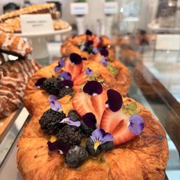Fruit and cheese danish, DELICIOUS.