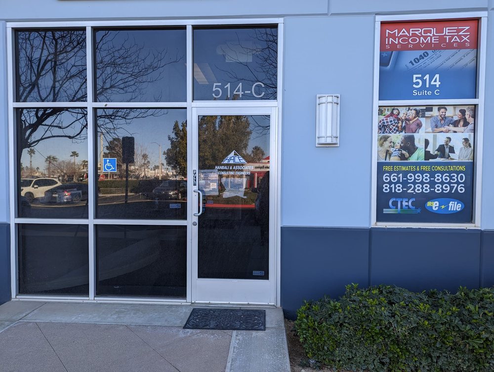 MARQUEZ TAX SERVICES Updated August 2024 514 W Commerce Ave
