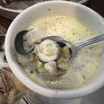 3rd & Ferry Fish Market - Clam chowder with small clams still connected to the shell. - Seafood Near Me - Easton, Pennsylvania