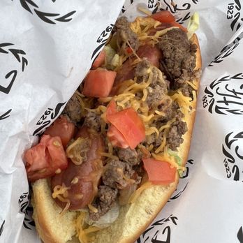 Forest Hills Stadium - Hotdog with beef topping - Stadiums & Arenas Near Me - Forest Hills, New York Forest Hills Stadium - Hotdog with beef topping - Stadiums & Arenas Near Me - Forest Hills, New York