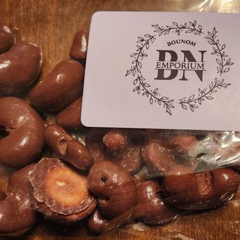 BouNom Emporium - chocolate covered almonds and chocolate marshmallow buttons - Candy Stores Near Me - Avon, Connecticut