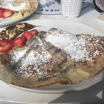 Nutella Cafe - Strawberry and Nutella crepe - Desserts Near Me - Chicago, Illinois Nutella Cafe - Strawberry and Nutella crepe - Desserts Near Me - Chicago, Illinois