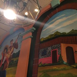 Inside restaurant