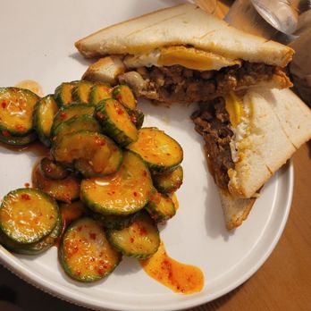 Blossom Cafe - Korean egg drop sando - Asian Fusion Near Me - Simsbury, Connecticut